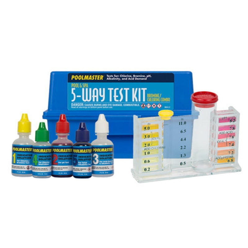 Poolmaster Premier Deluxe 5-Way Test Kit