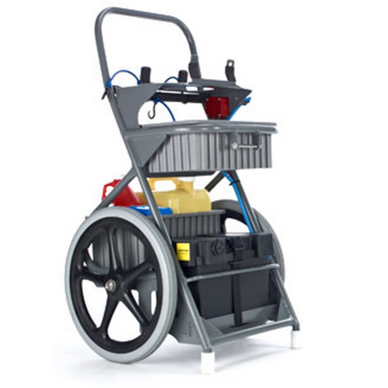PowerVac On-Site Service Cart 038-B-D
