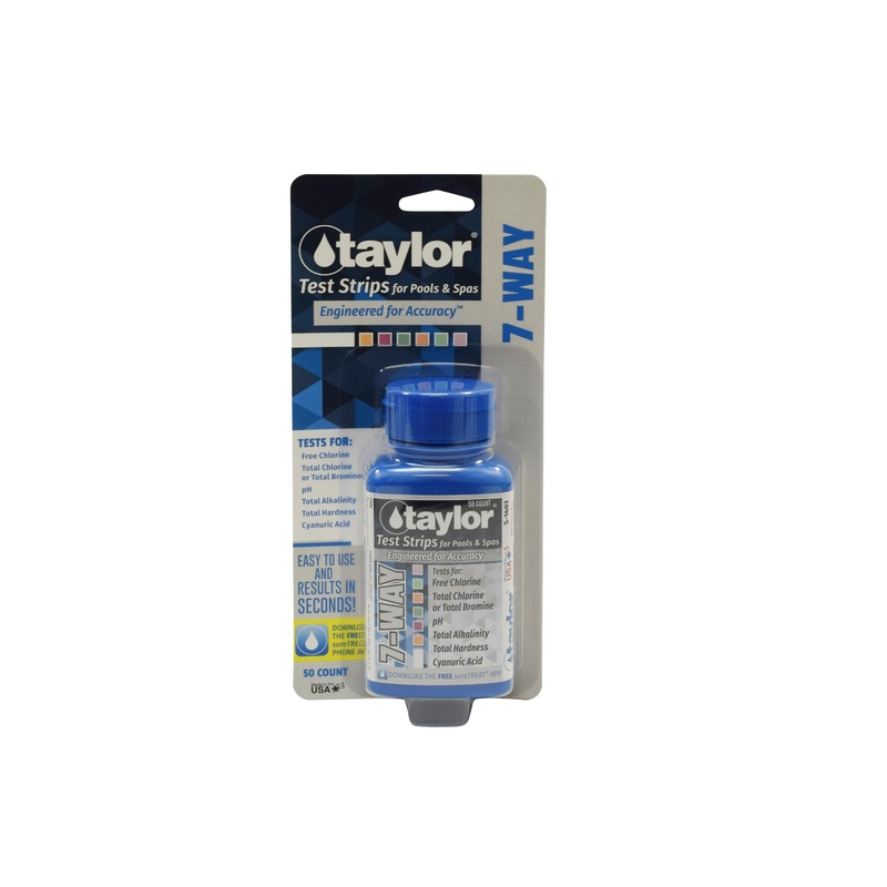 Taylor Pool and Spa Test Strips